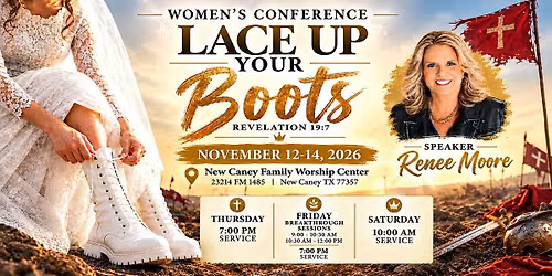 Lace up Your Boots! Women's Conference
