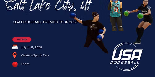 USA Dodgeball Premier Tour 2026 - Salt Lake City, UT