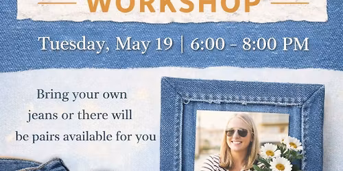Jean Pocket Frame Workshop!! \ud83d\udc56