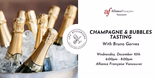 LES \u00c9PICURIENS | Champagne & Bubbles Tasting