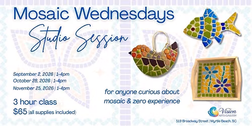 Mosaic Wednesdays: Studio Session