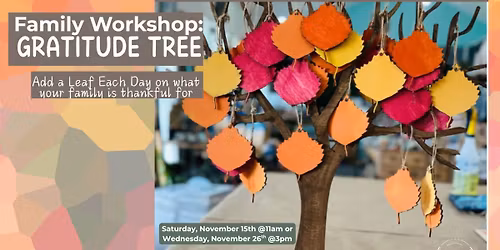 Family Gratitude Tree