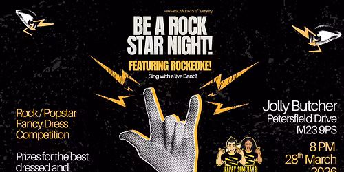 Be A Rockstar \/ Pop Star Night - Karaoke with a live band!