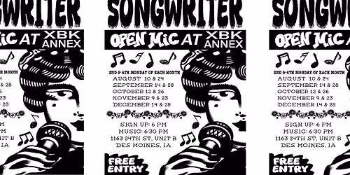 Songwriter Open Mic Night \/\/ FREE!