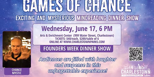 "Games of Chance" Mindreading Dinner Show
