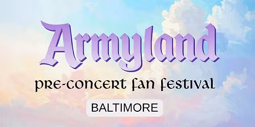 ARMYLAND Baltimore - ARIRANG Pre-Concert Party
