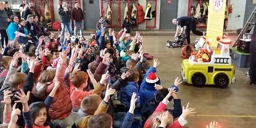Fire Prevention Month Homeschool Fire Station Tour