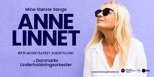 Anne Linnet & Danmarks Underholdningsorkester - Mine St\u00f8rste Sange