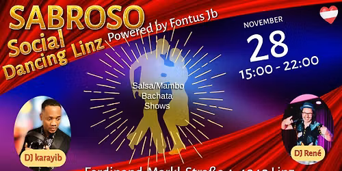 Sabroso\u2764\ufe0f\u200d\ud83d\udd25Social Dancing Linz 