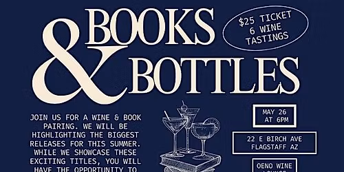 Books & Bottles with Oeno & Bright Side Bookshop