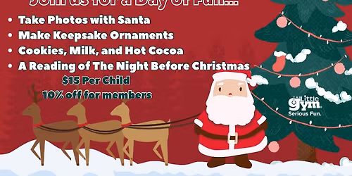 Santa at The Little Gym