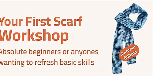 Knitting Workshop - Your first scarf