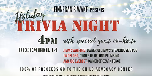 Holiday Trivia at Finnegan's Wake!