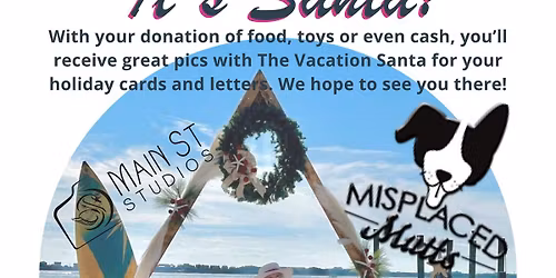 Pictures with Vacation Santa!