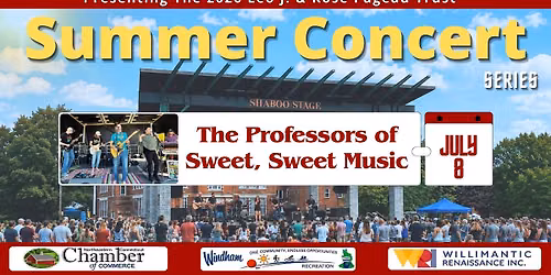 2026 Summer Concert Series: The Professors of Sweet, Sweet Music
