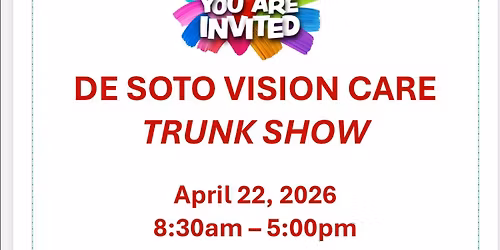 DeSoto Vision Care Trunk Show