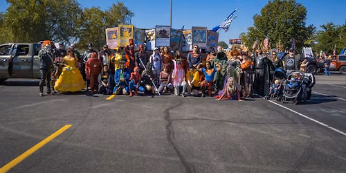 Krypton comics visits the fall foliage parade