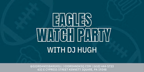 Eagles vs Commanders Watch Party