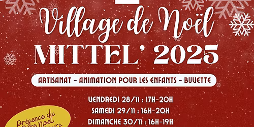 Village de No\u00ebl de Mittel\u2019 2025