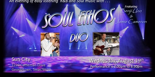Soul Ethos featuring Benji Uzo & Jamie Cameron
