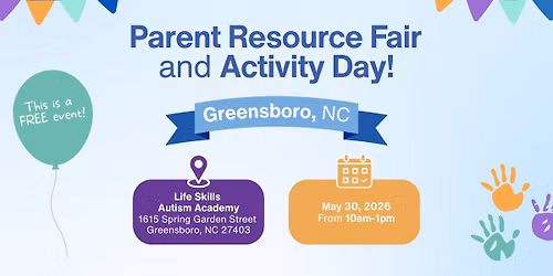 Greensboro Autism Resource Fair & Family Activity Day