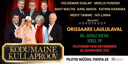 \u2728SAAREMAA KULTUUR ESITLEB: KODUMAINE KULLAPROOV\u2728