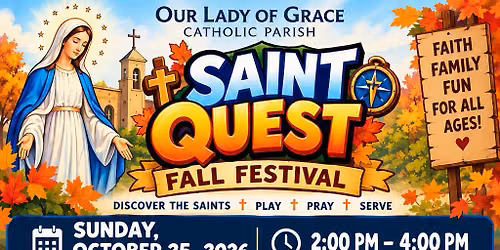 SAINTS Quest Fall Fest \ud83c\udf41\ud83c\udf42