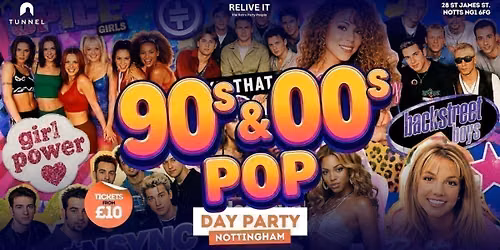 90s &amp; 00s POP DAY PARTY