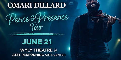 The Peace & Presence Tour: Soul Violinist Omari Dillard