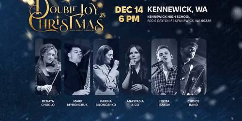 \ud83e\udd41DOUBLE JOY CHRISTMAS \u201825, Kennewick, WA