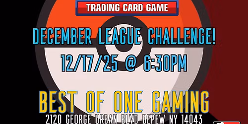 Pokemon: December League Challenge
