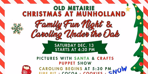 Caroling Under the Oaks