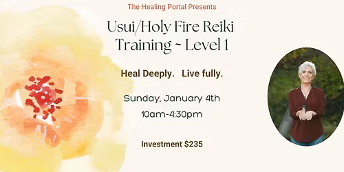 Usui\/Holy Fire Reiki, Level 1