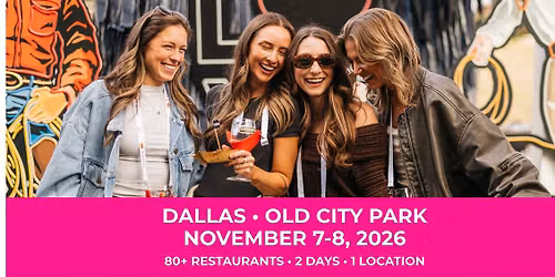 Chefs For Farmers Dallas Food & Wine Festival 2026