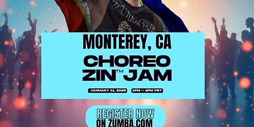 ZIN\u2122 JAM with ZJ\u2122 IZZY CERVANTES + CHOREO [MONTEREY]