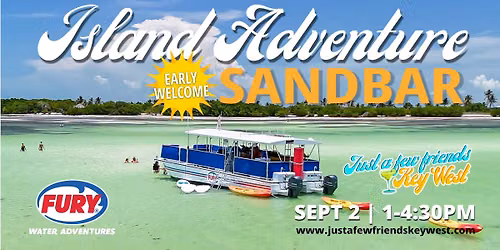 Early Welcome: Island Adventure Sand Bar 
