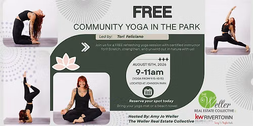Free Community Yoga in the Park