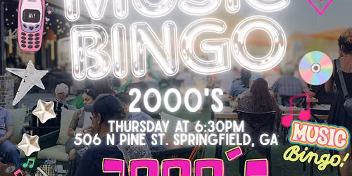 2000's Music Bingo
