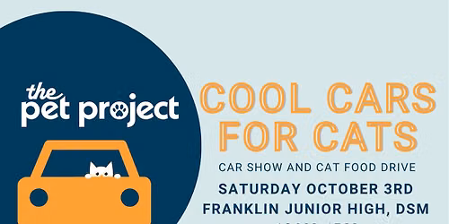 Cool Cars for Cats: Car show and cat food drive