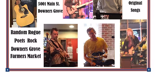 Random Rogue Poets Rock Downers Grove Farmers Market