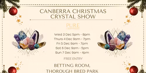 Canberra Crystal Show \u2728