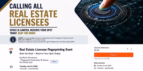 Guided Fingerprinting Event