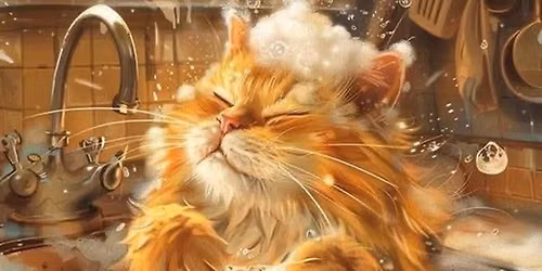 Car wash for the kitty\u2019s