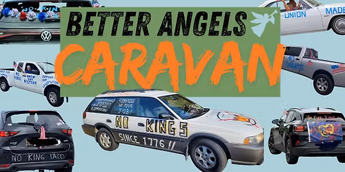 Car Caravan: Better Angels Say "Go Vote!"