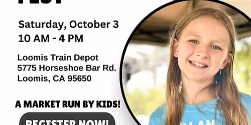 Kids Markets at Loomis Fruit Shed Fest