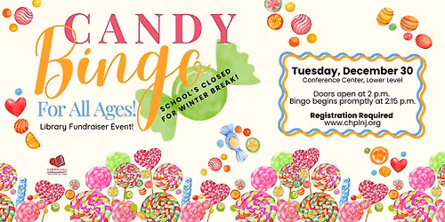 CHPL Candy Bingo - For All Ages! *WINTER BREAK WEEK*