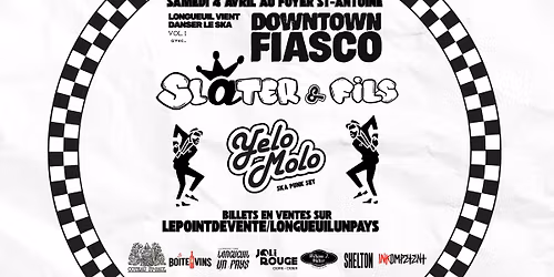 Downtown Fiasco \/\/ Slater et Fils \/\/ Yelo Molo @ Foyer St-Antoine, Vieux-Longueuil