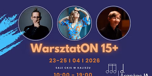 WarsztatON \u2013 warsztaty z aran\u017cacji i kompozycji \u2013 3. Aran\u017cacJA Fest 2026