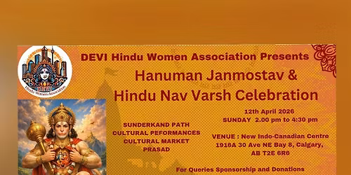 Hanuman Janmotsav & Hindu New year celebration
