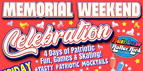 Friday Kickoff: Memorial Weekend Patriotic Celebration + Military Skates FREE!